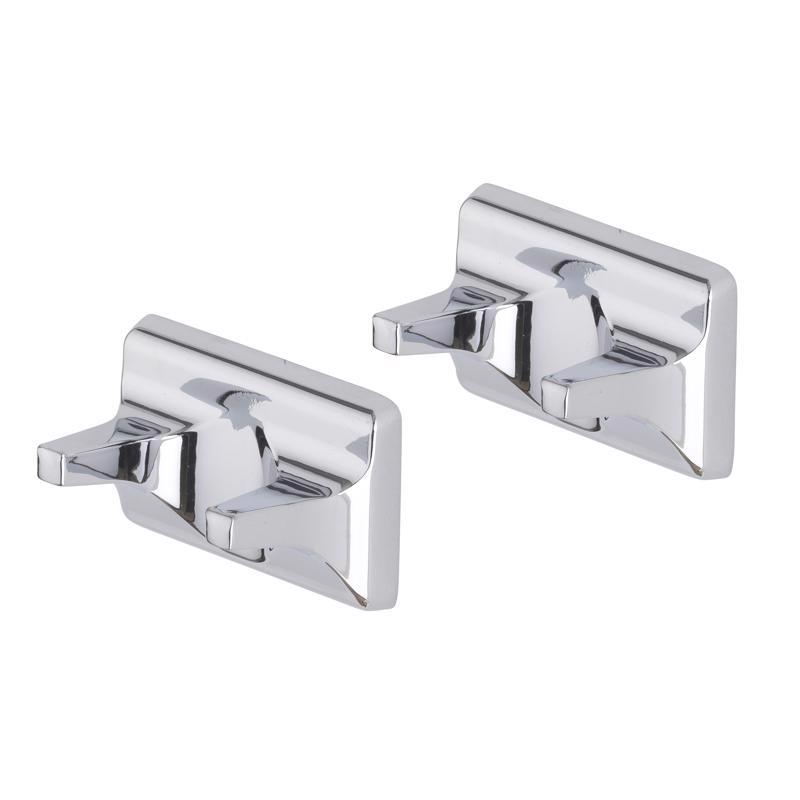 4031149 Chrome Double Robe Hook - Silver