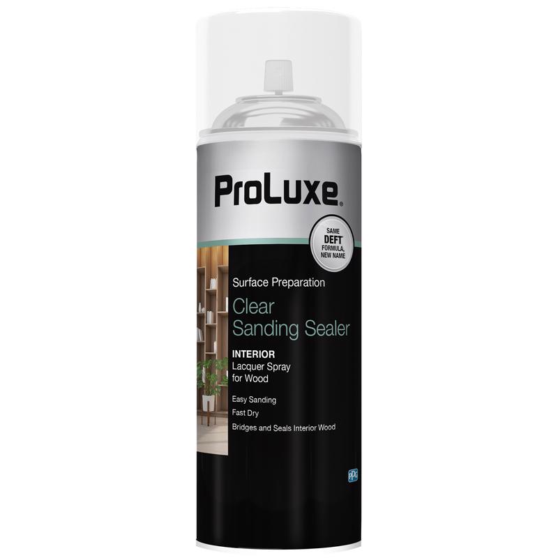 1520337 12 oz Smooth Clear Oil-Based Lacquer Sanding Sealer - Case of 6