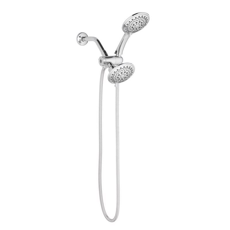 4031145 1.8 GPM 6 Settings Chrome Showerhead Combo
