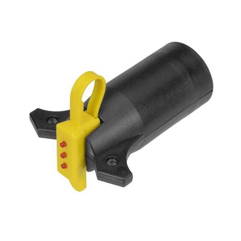 8138561 4 Flat Plastic Adapter - Black