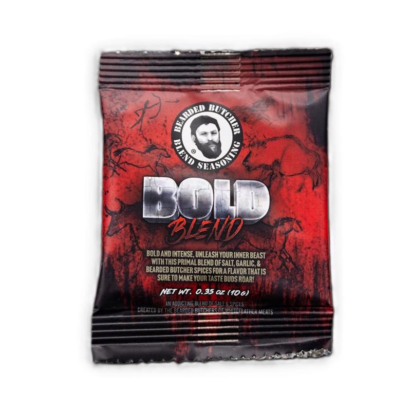 8138615 0.35 oz Bold Blend BBQ Seasoning - Case of 30