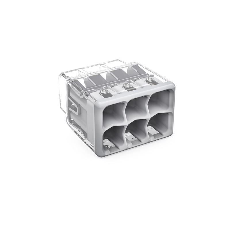 3026880 6 Port Push-In Wire Connector - Pack of 5