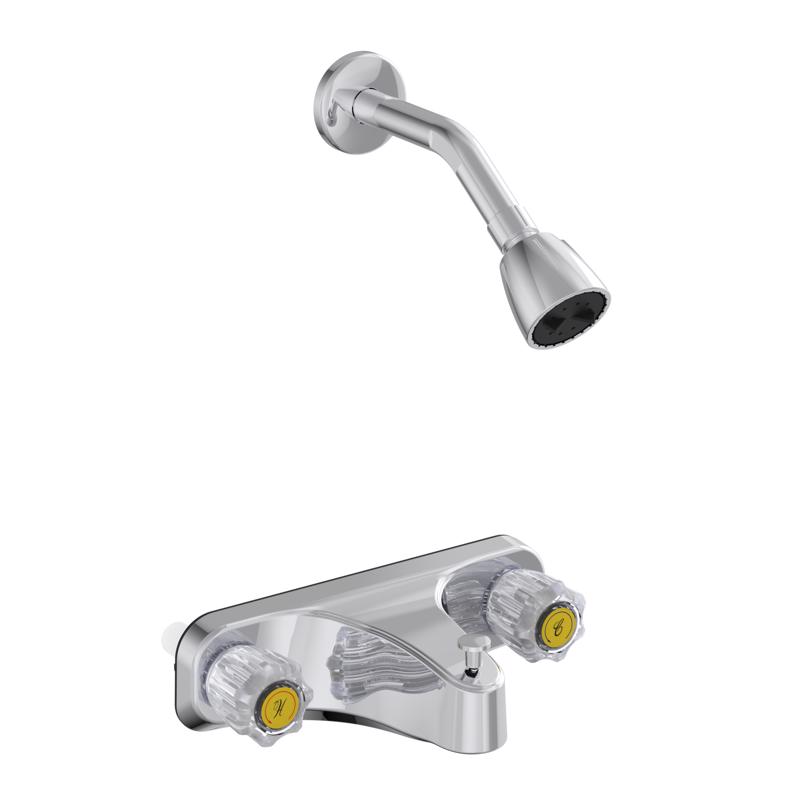 4029369 2-Handle Chrome Tub & Shower Faucet