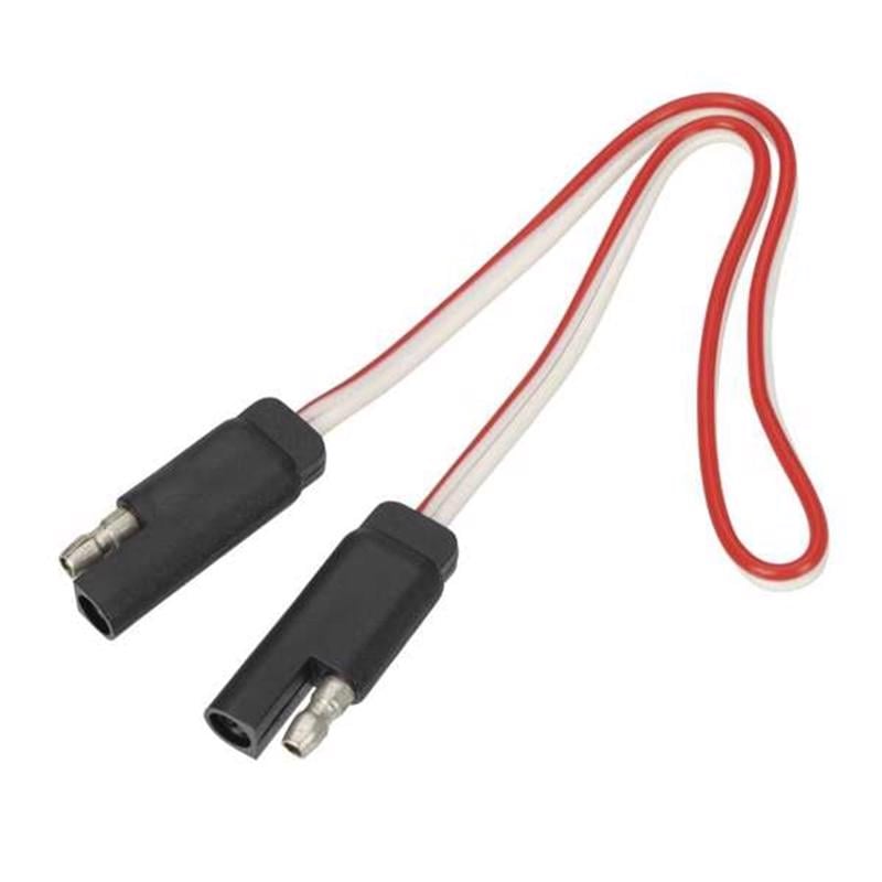 2-Way Flat 12'' Loop Trailer Wiring Connector