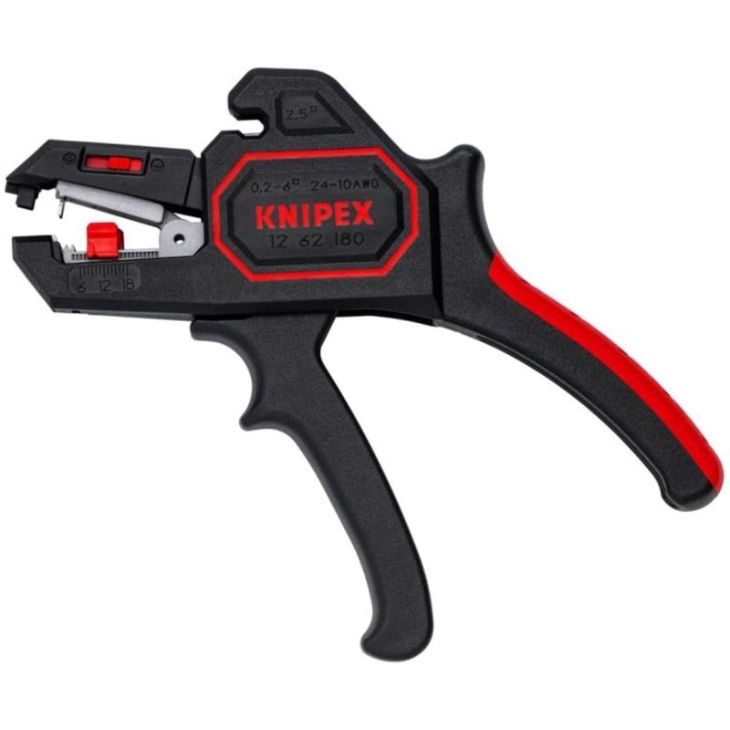 3025268 7.25 in. Wire Stripper & Cutter - Black & Red
