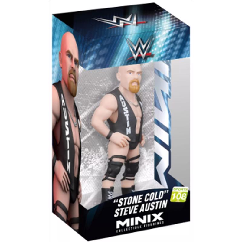 9121843 WWE Collectible Stone Cold Steve Austin Figurine for 13 Years Age