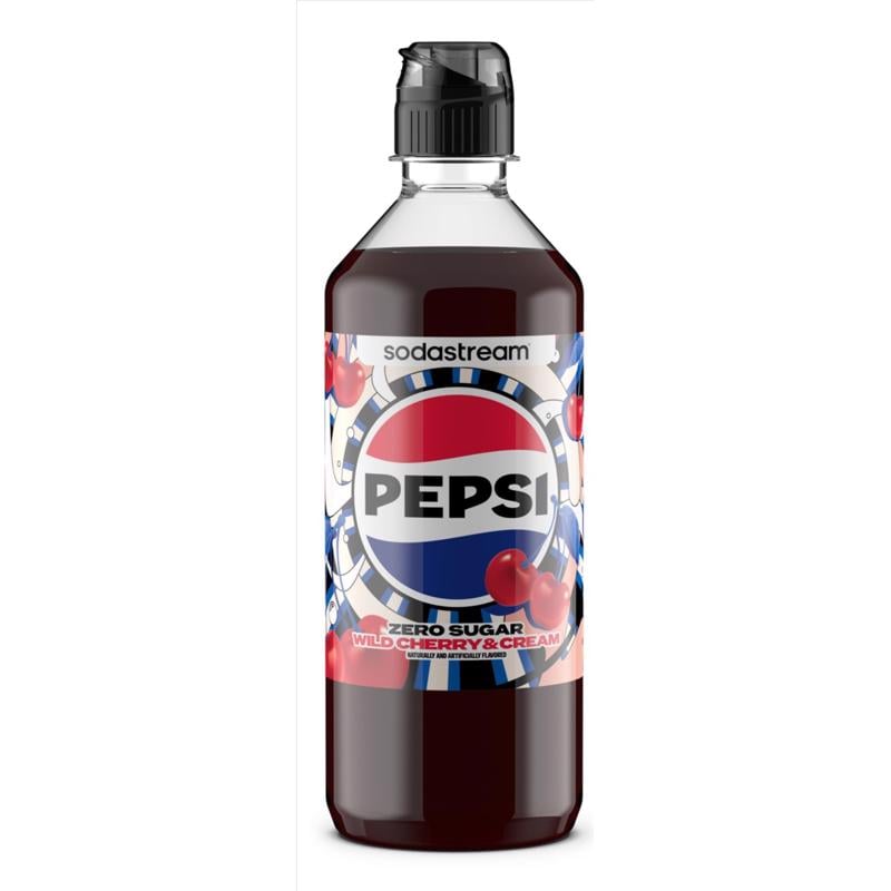 Soda Stream 6093972 440 ml Pepsi Zero Sugar Cherry & Cream Soda Mix