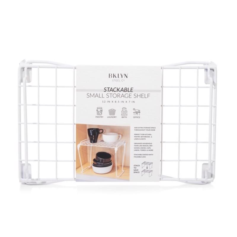 6094702 2 x 8 x 12 in. White Stackable Shelf