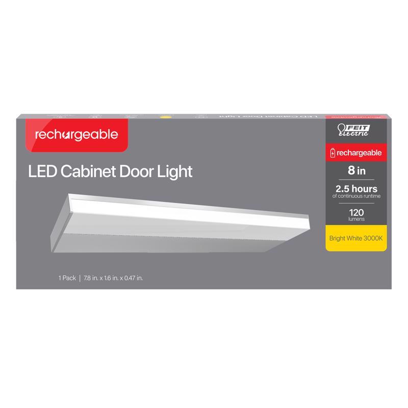3026439 8 in. 120 Lumens White Battery Powered LED Light Bar
