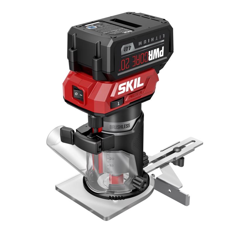 SKIL 20V Brushless Compact Router Kit - RT1430B-10