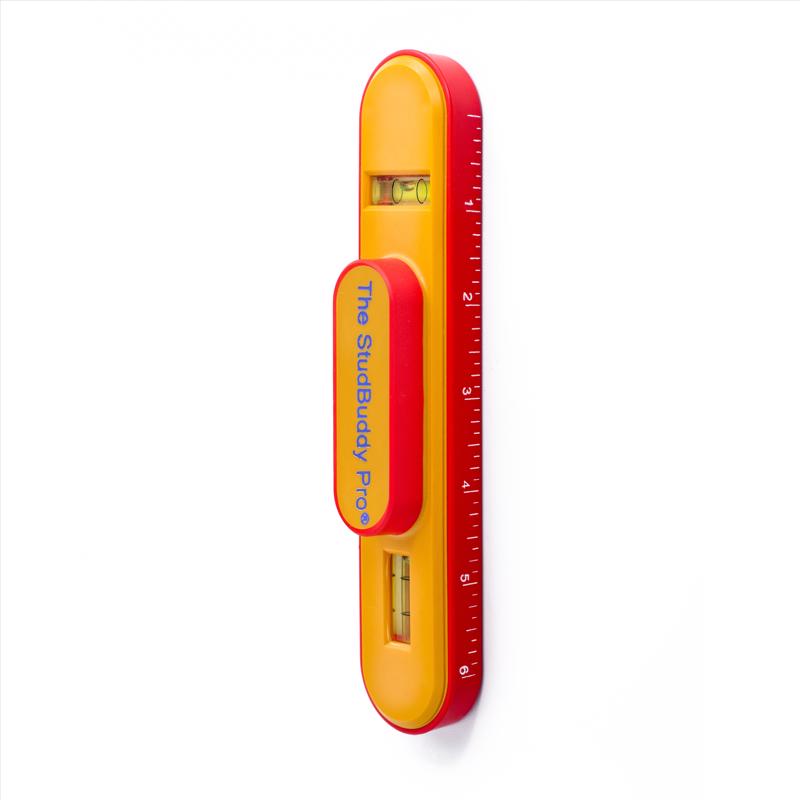 2054030 9 x 4.5 in. Orange Pro Magnetic Stud Finder - 2 in.