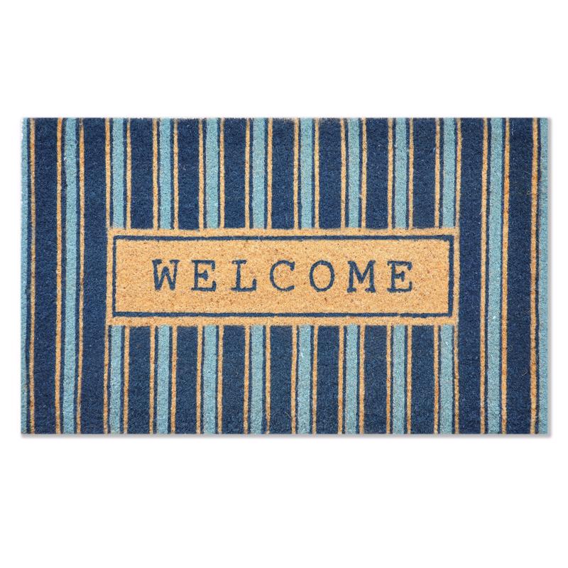 6092603 Multi Color Coir Door Mat - 18 x 30 in.
