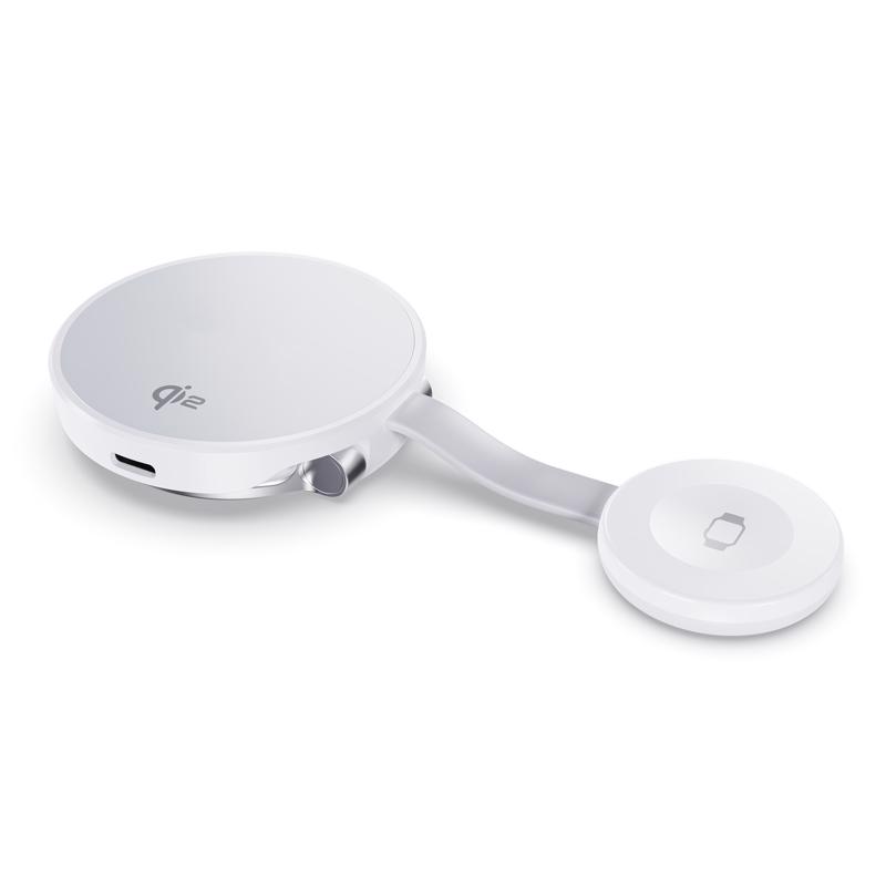 3026982 White Magnetic Wireless Charging Pad