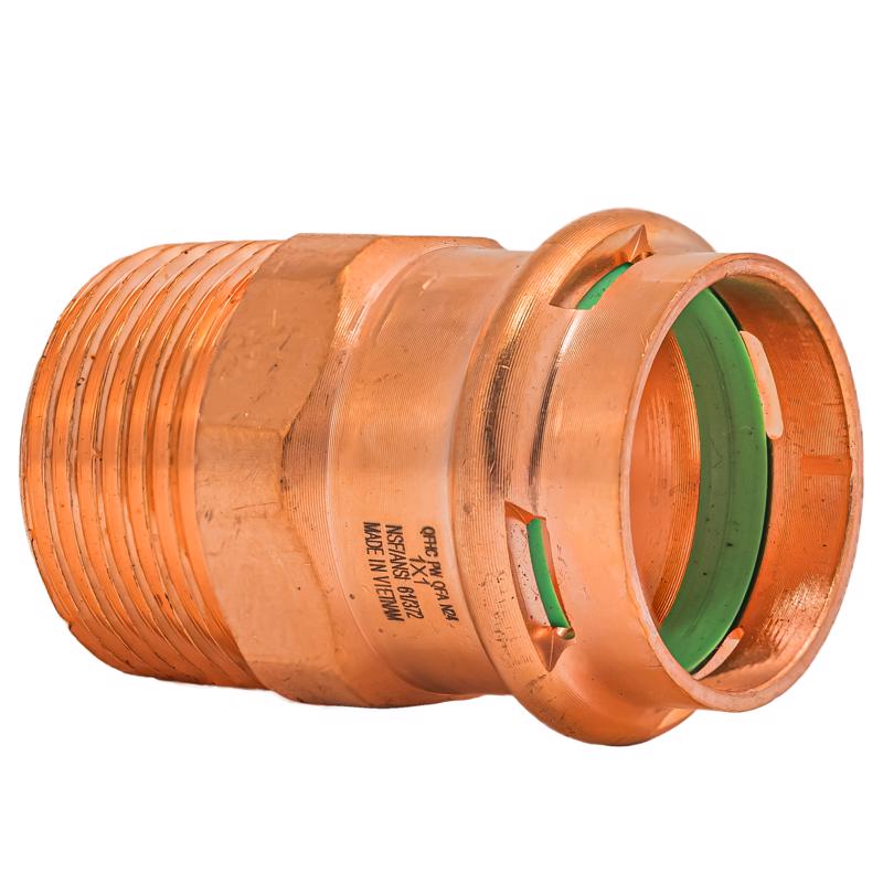 4035159 1 in. Press MNPT Copper Adapter