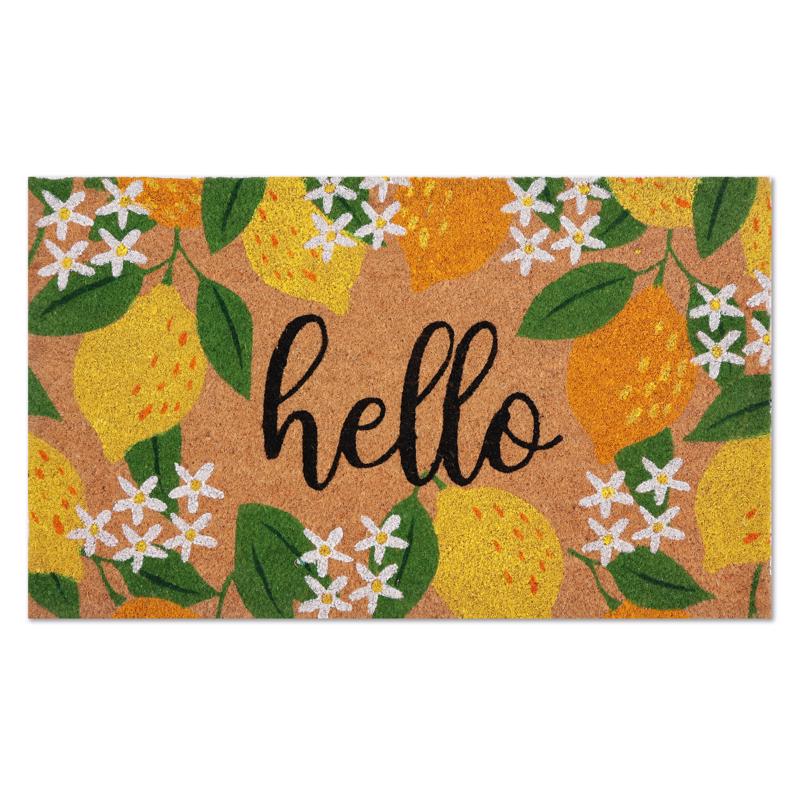 6092601 18 x 30 in. Multi Color Coir Door Mat
