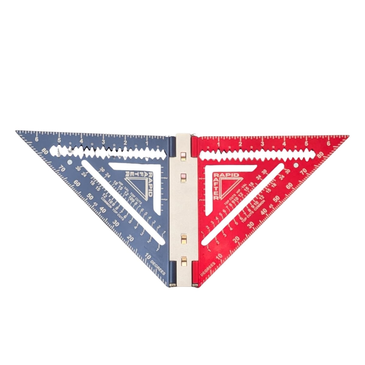 2057367 7 in. Rapid Aluminum DBL Rafter Square