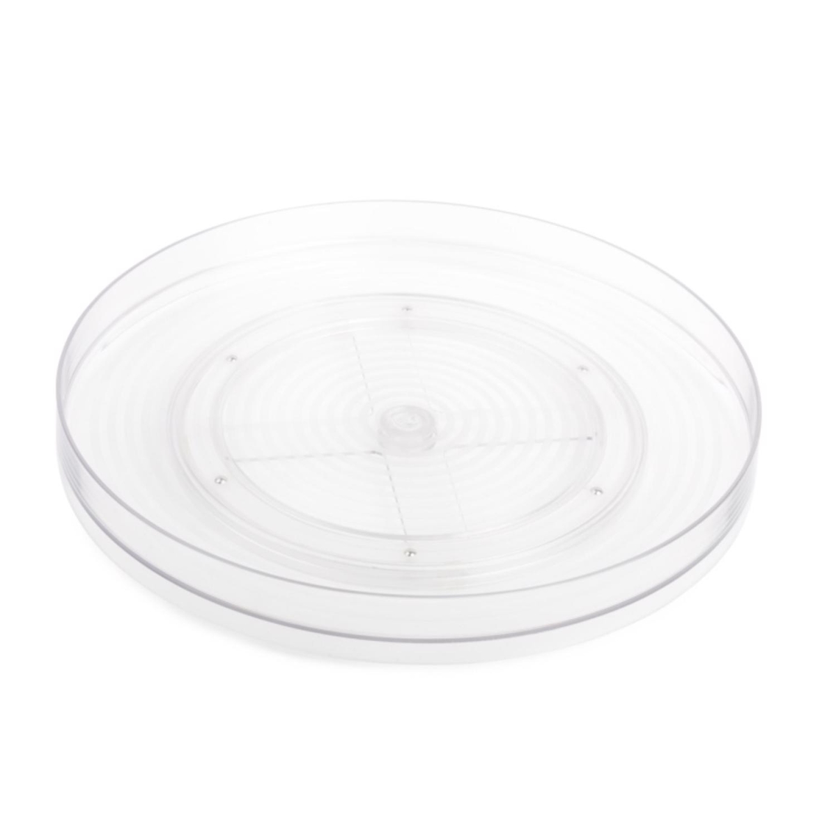 6094557 11.5 in. Core Home Clear Plastic Kitchen Turntable Serveware