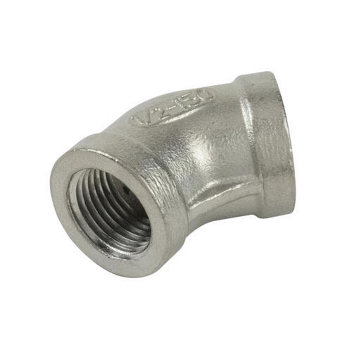 4012053 B&K Proline 1 in. FIP x 1 in. FIP Stainless Steel 45 Deg Elbow