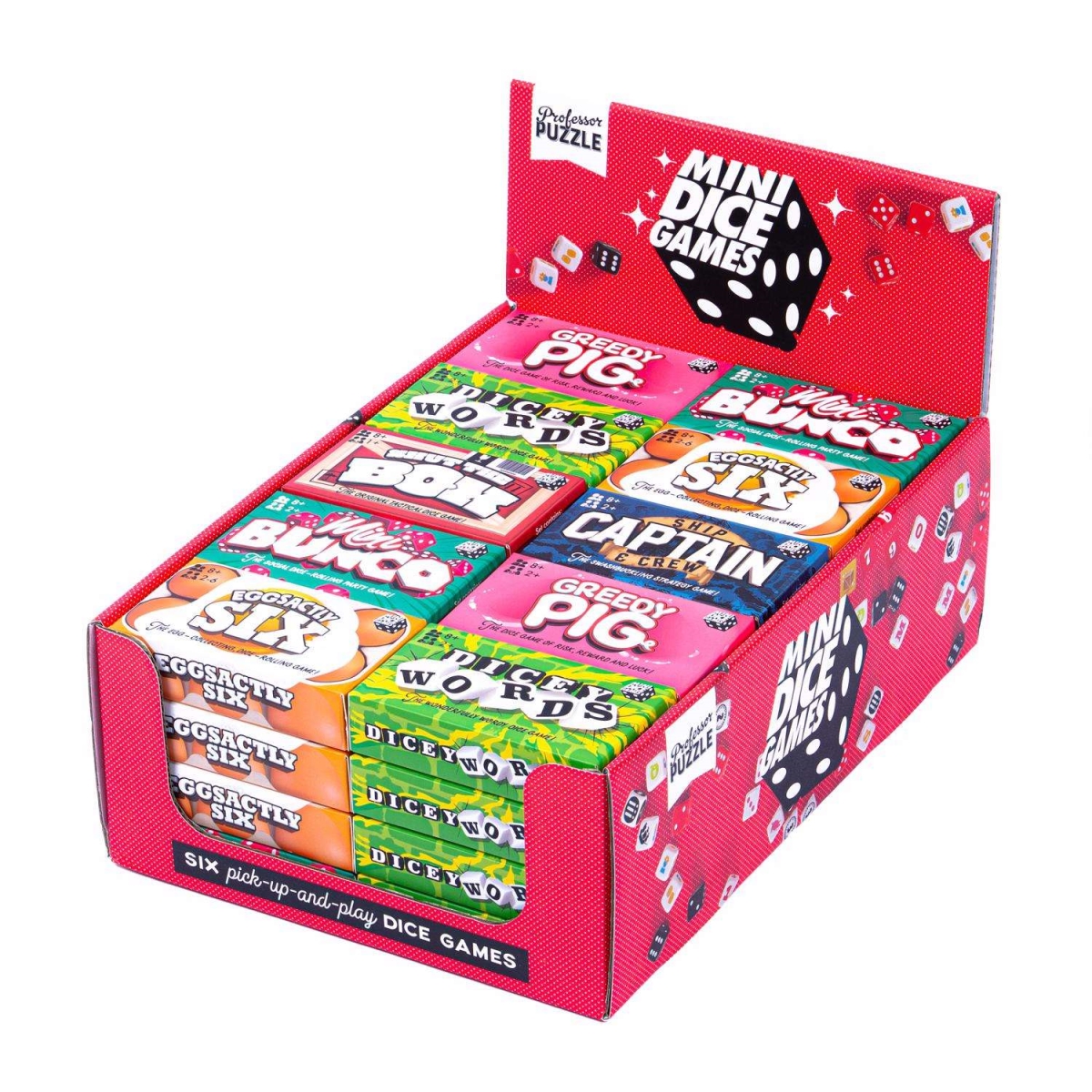 9126810 Mini Dice Game - Pack of 40