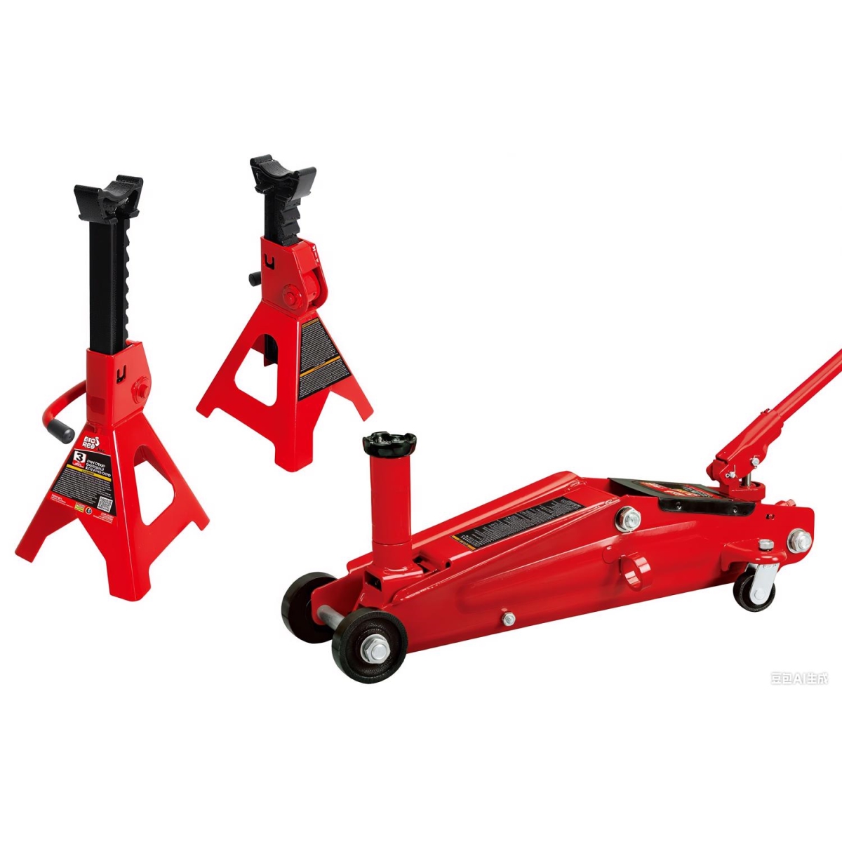 8136851 Big Red Hydraulic 3 Ton Automotive Jack