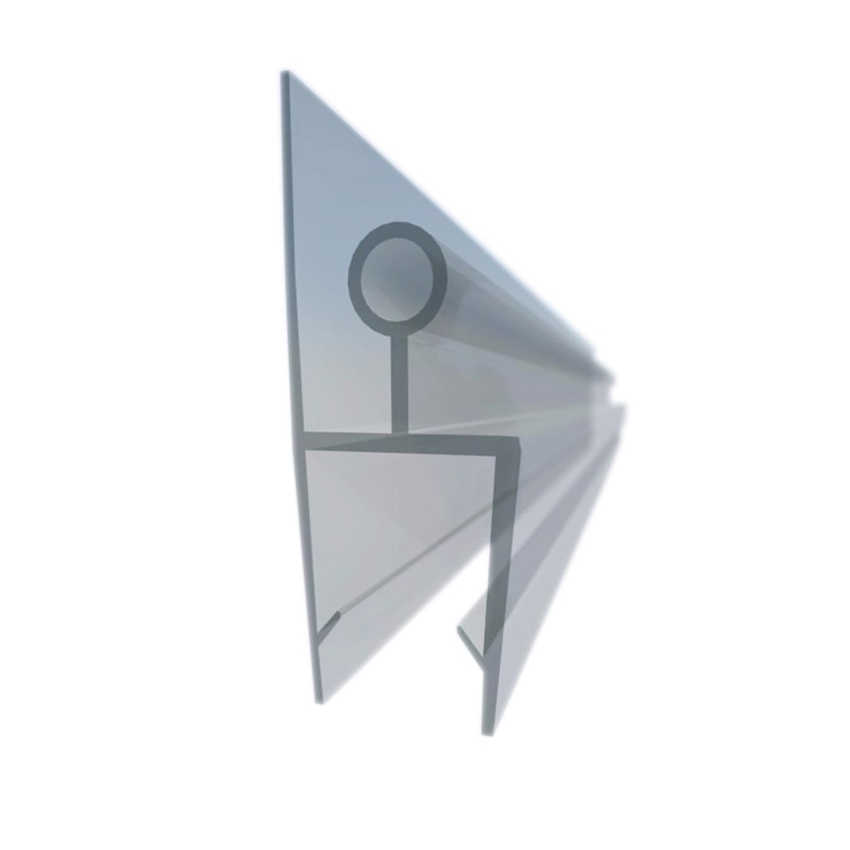 4028038 48 x 2 in. The Water Stopper Clear Shower Door Sweep - Pack of 10