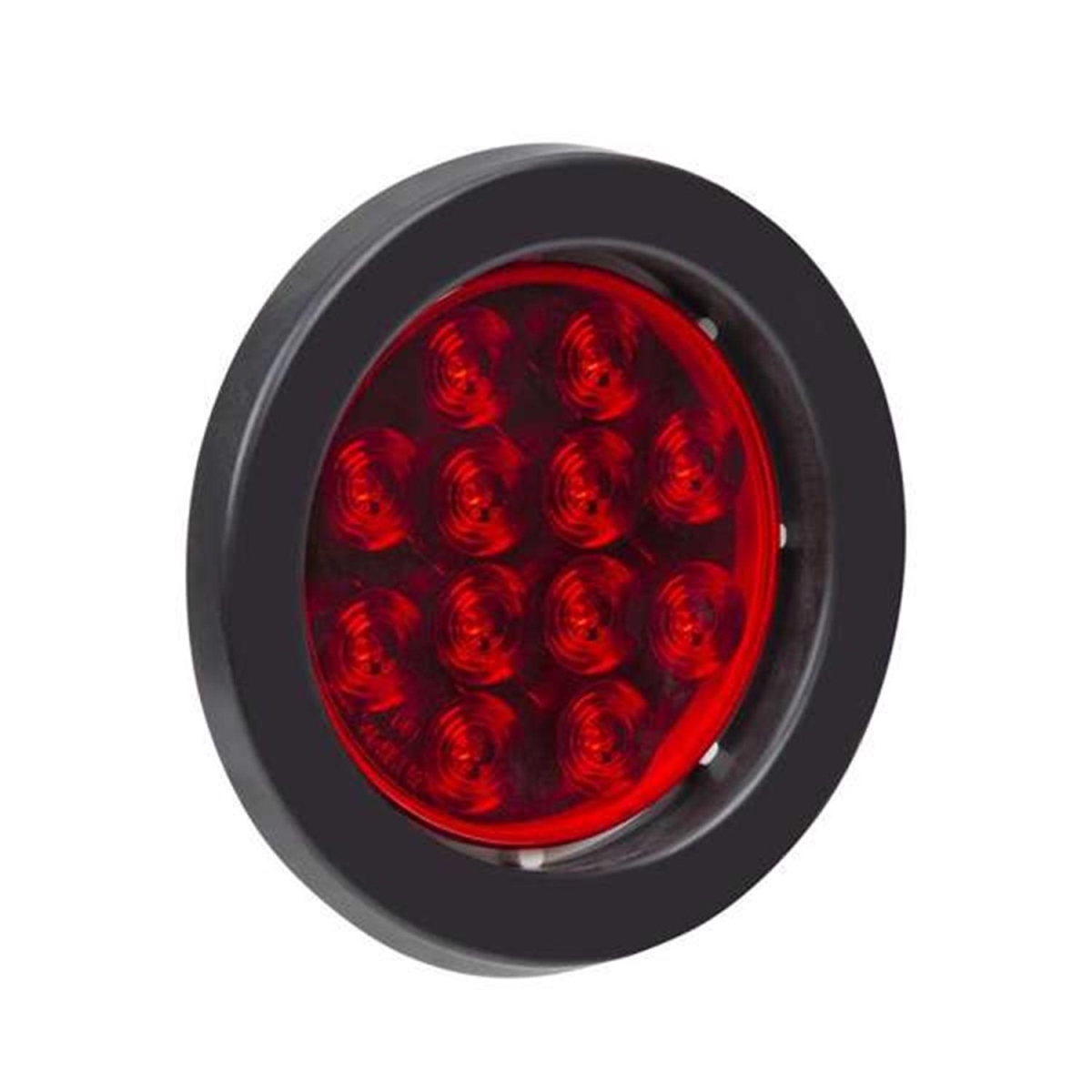 Winston Products 8138763 TowSmart Red Round License, Stop & Turn Combination Tail Light