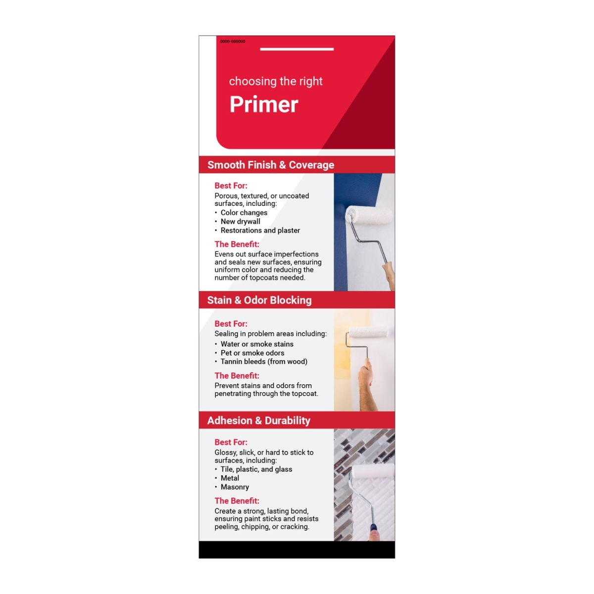 9124155 Standard Impulse, Clip Strip, Wing Panel & End Cap Sign Kit - Primer