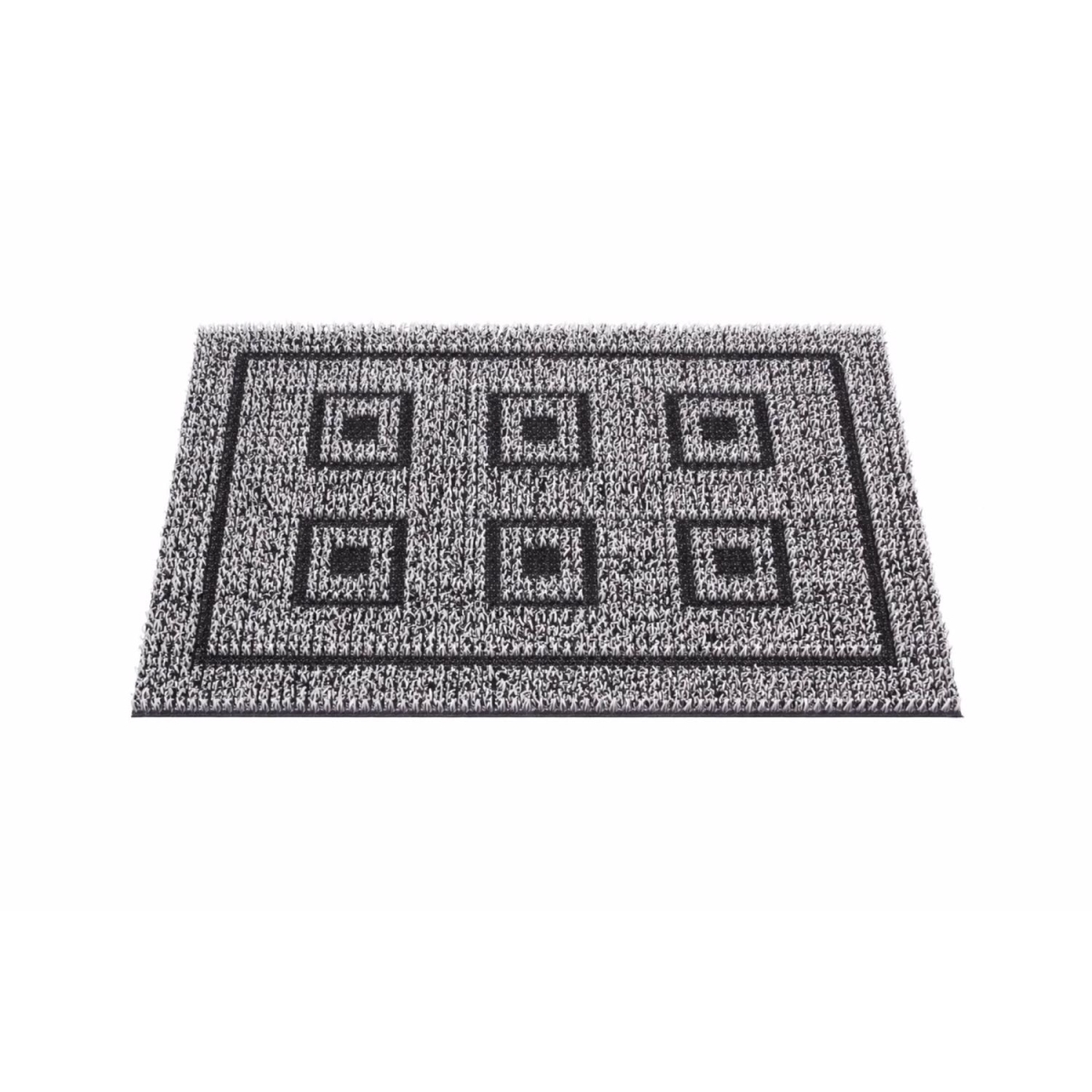 6095233 18 x 30 in. Gray Six Panel Astroturf Door Mat