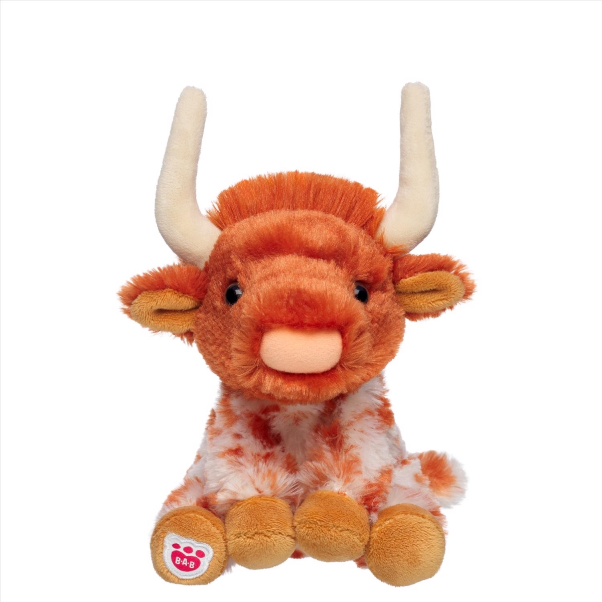 9125176 Mini Beans Longhorn Plush Toy - Pack of 10
