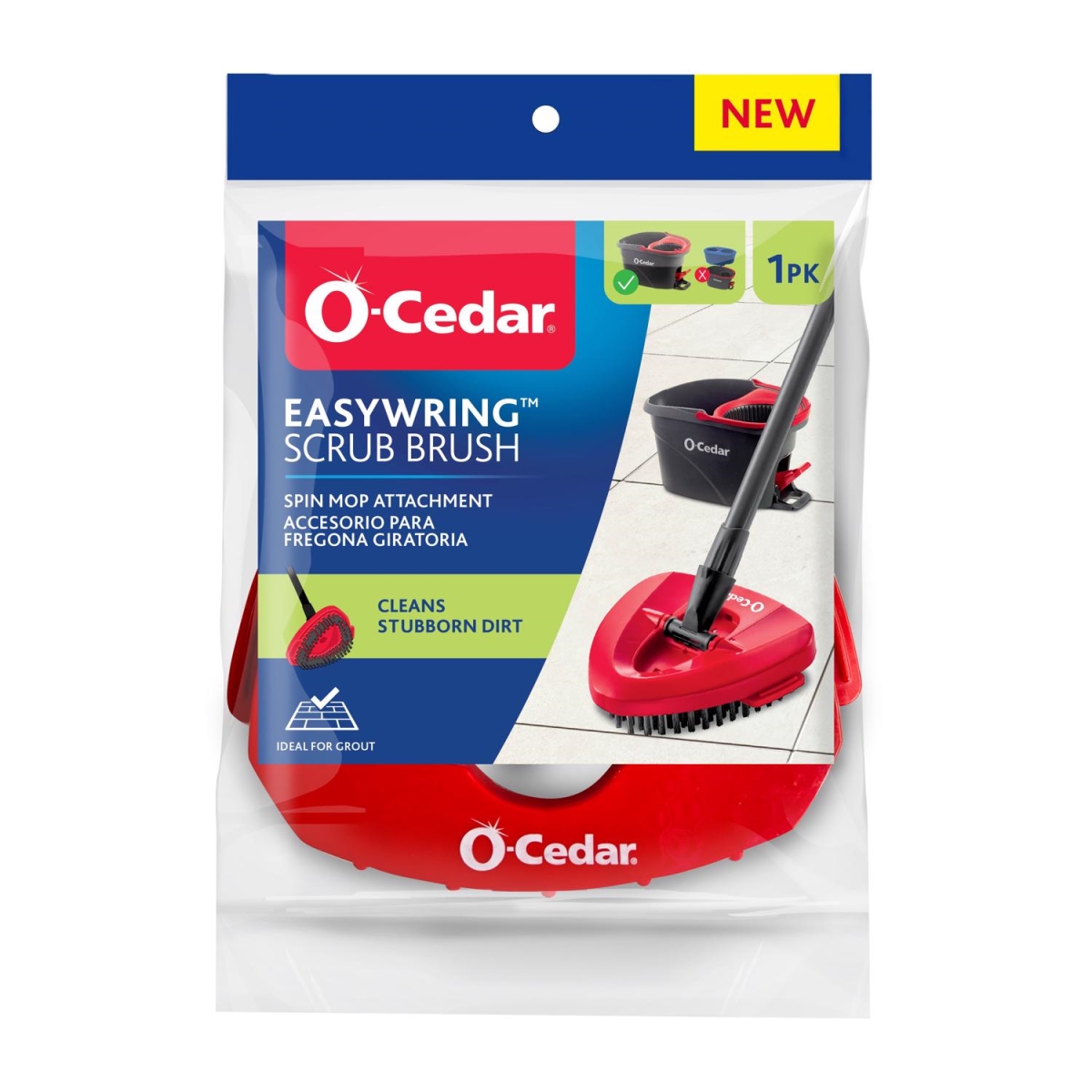 1045972 O-Cedar Nylon Mop Refill - Pack of 7