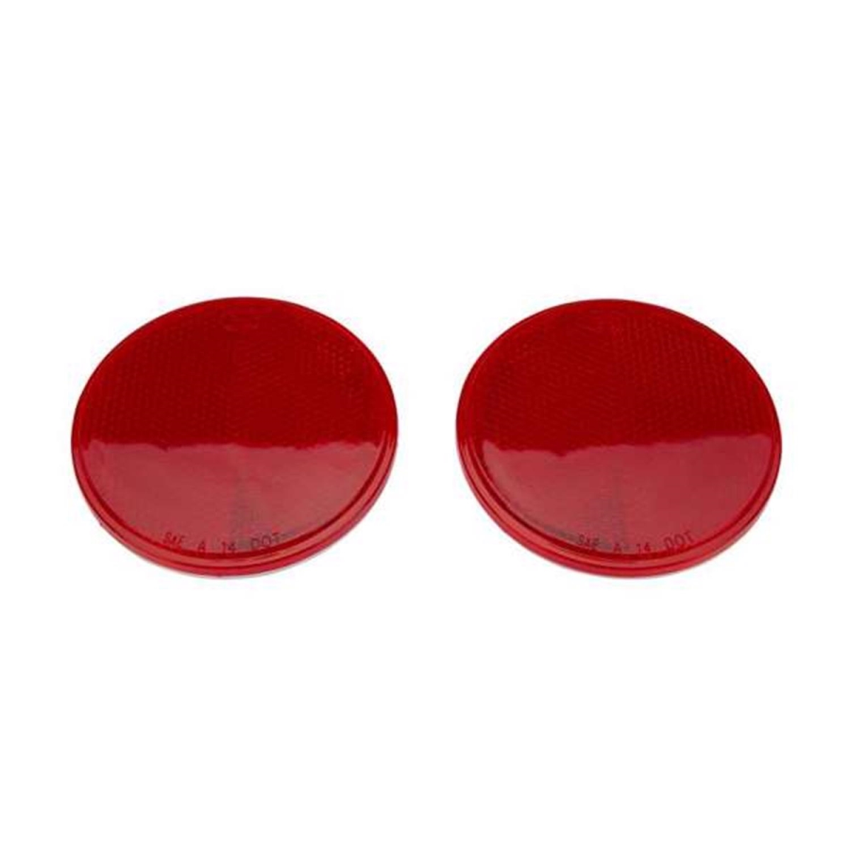 Winston Products 8138863 TowSmart Red Round Warning Reflector