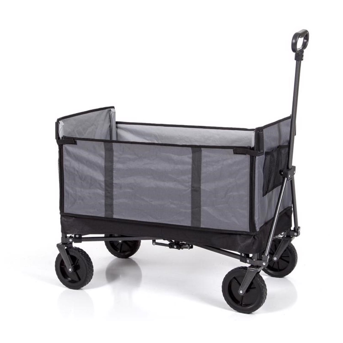 7063433 Folding Utility Wagon Cart - 6 cu ft. - Gray