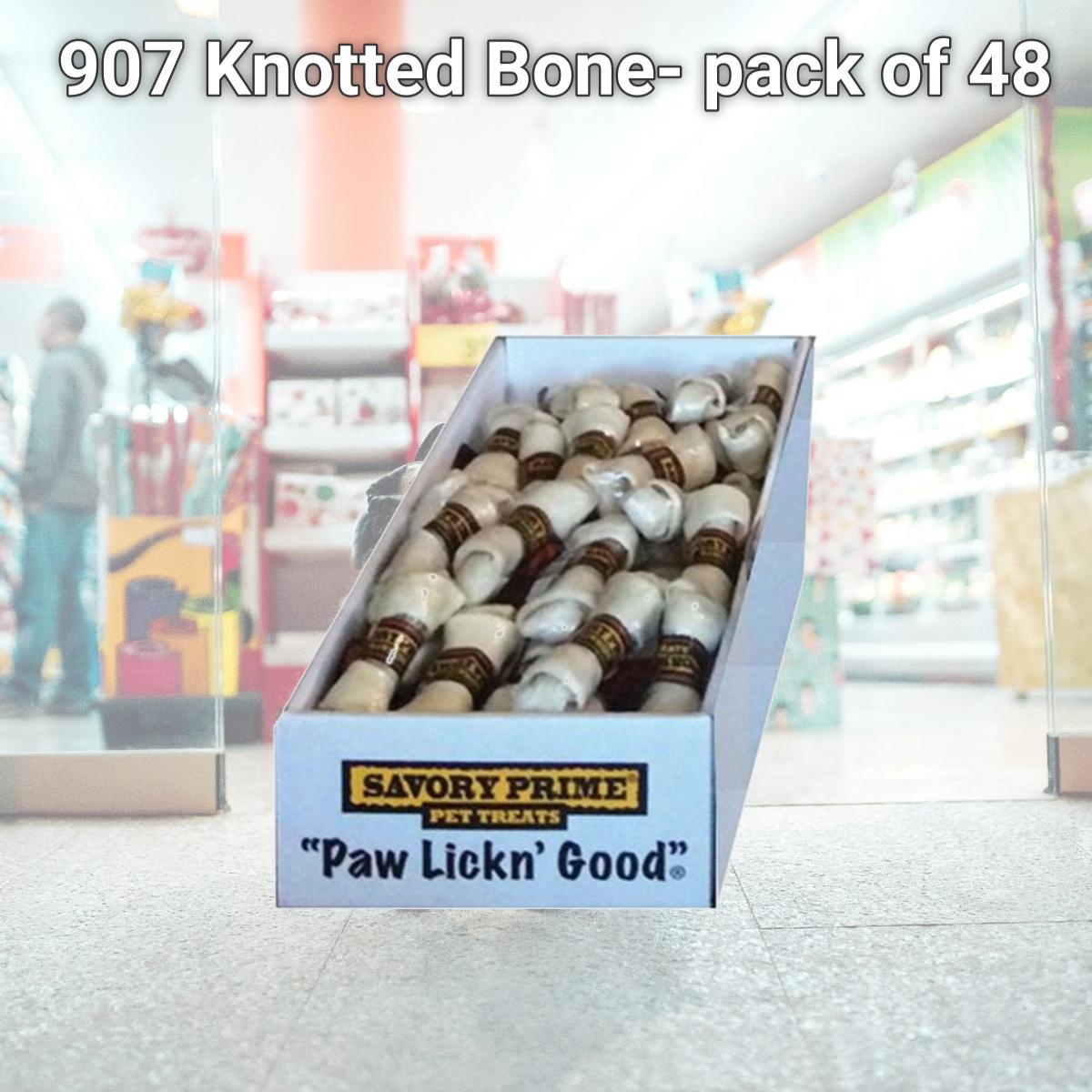 Picture of Savory Prime 907 Knotted Bone- pack of 48