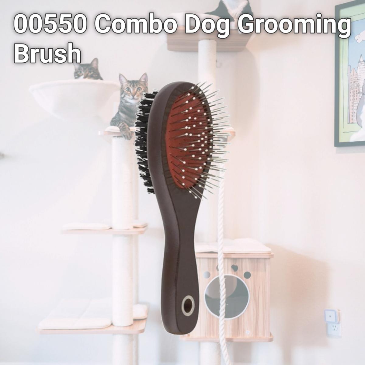 Picture of Aloe Care 00550 Combo Dog Grooming Brush
