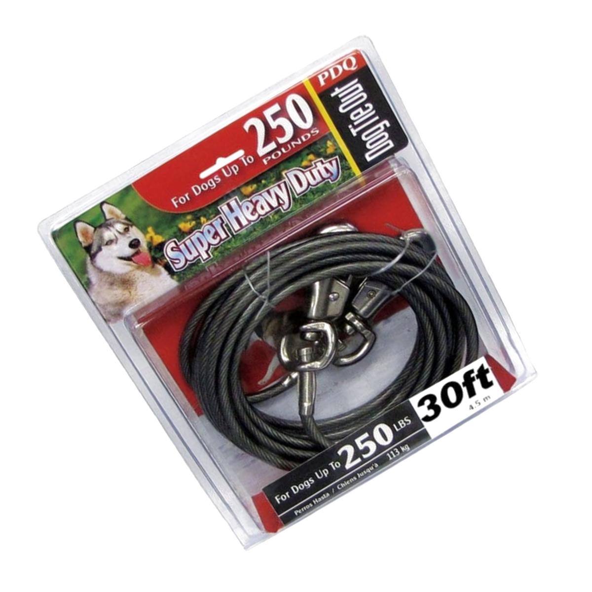 Picture of Pdq Q6830-000-99 30 ft. Super Heavy Duty Dog Tie Out Cable