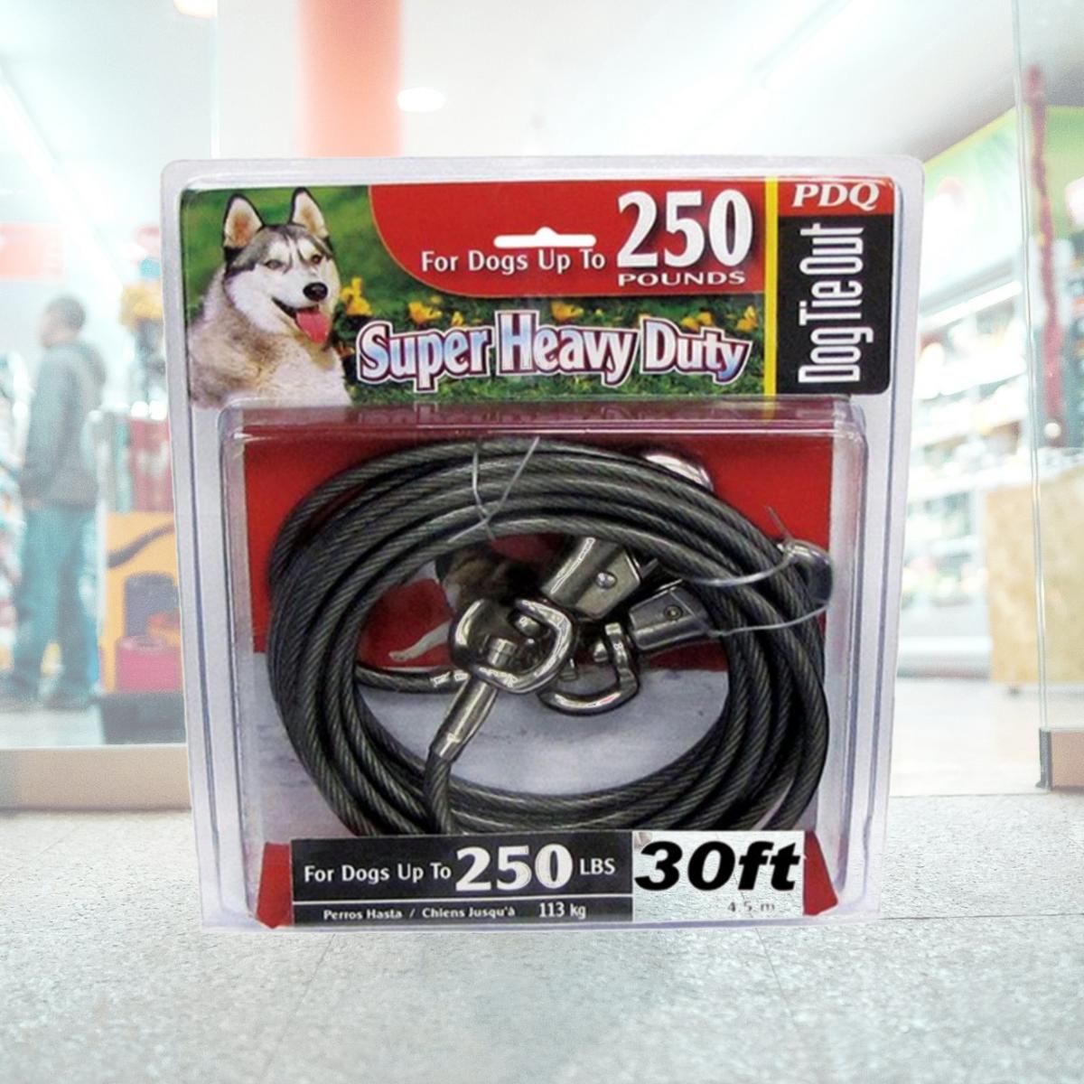 Picture of Pdq Q6830-000-99 30 ft. Super Heavy Duty Dog Tie Out Cable