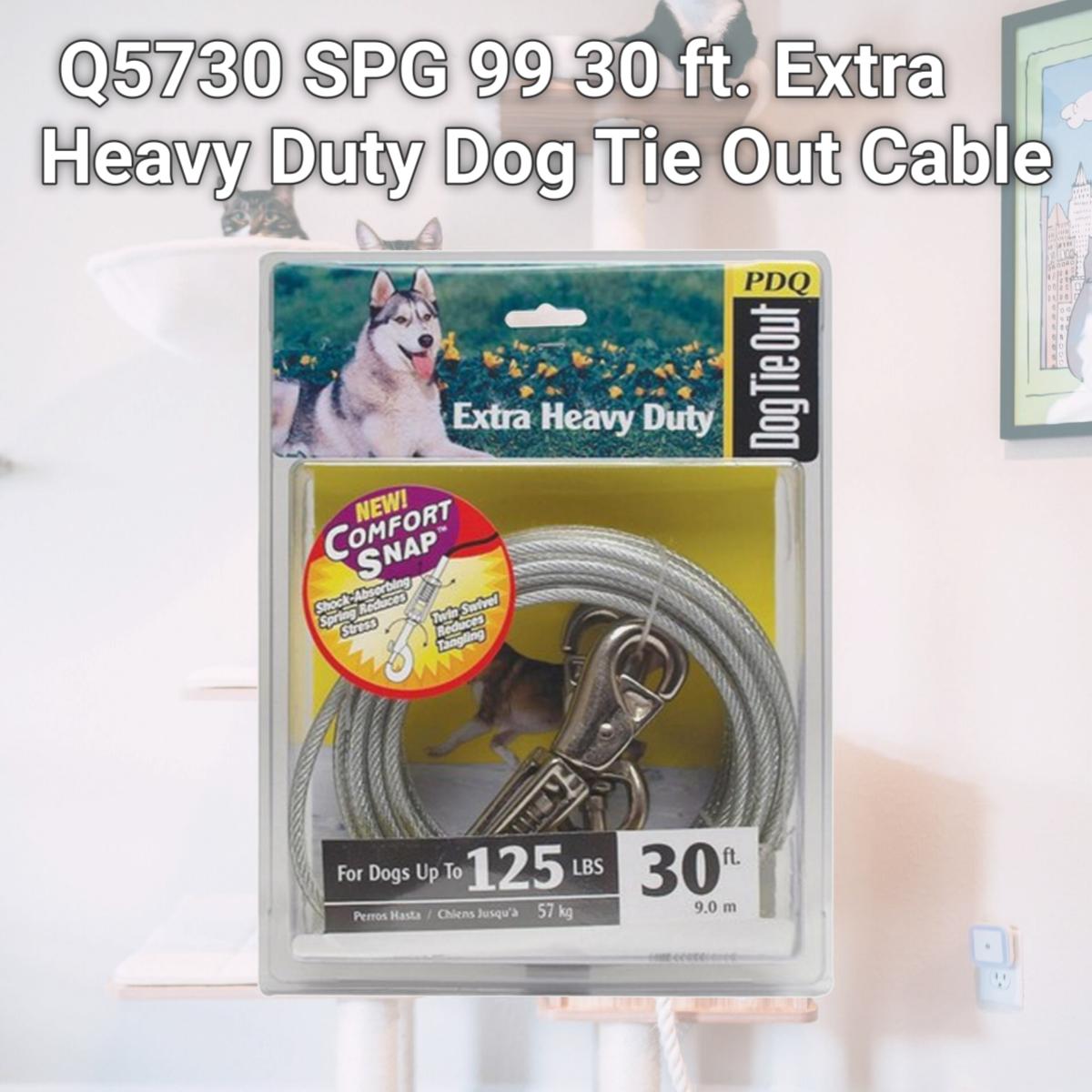 Picture of Pdq Q5730 SPG 99 30 ft. Extra Heavy Duty Dog Tie Out Cable