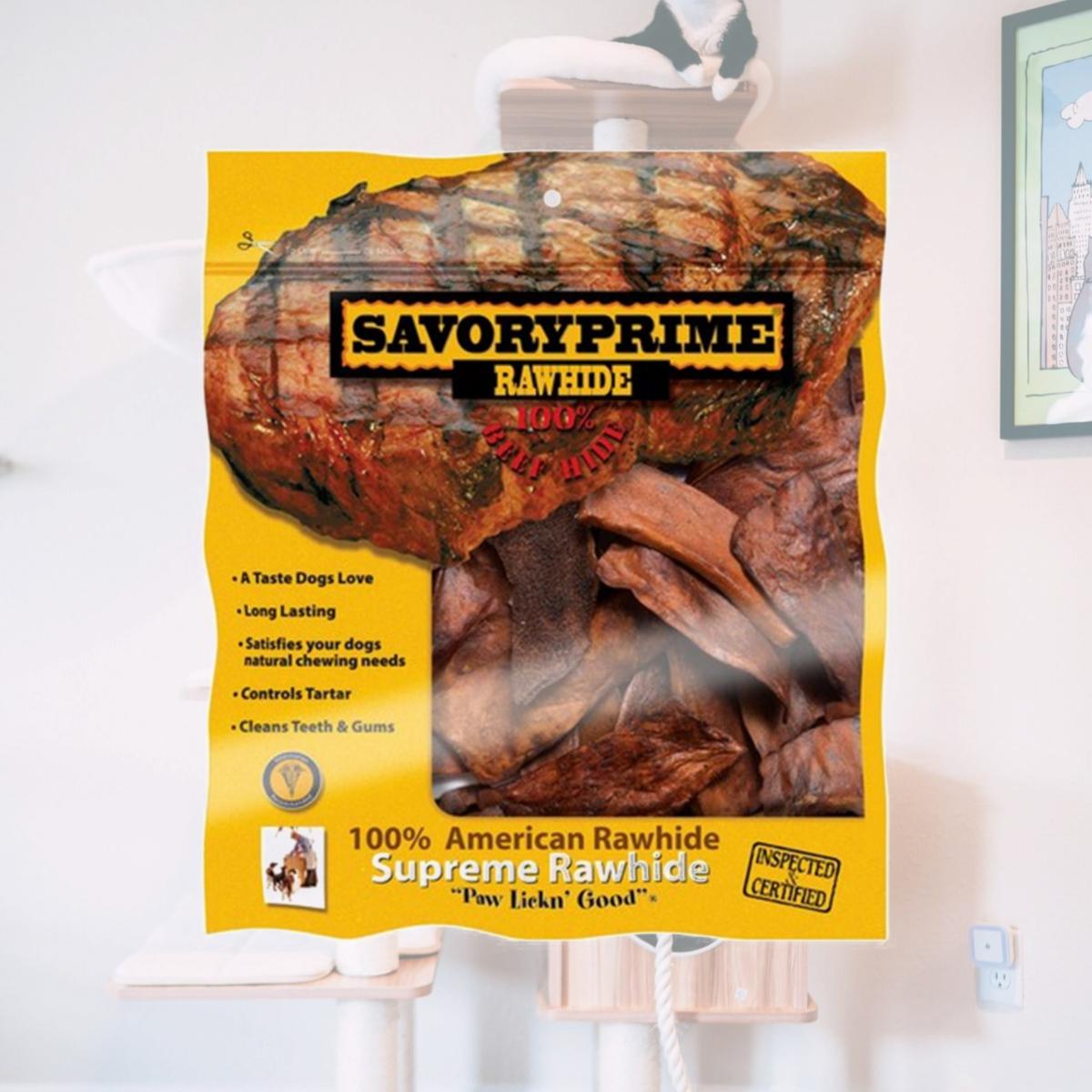Picture of Savory Prime 047 Beef Rawhide Chips