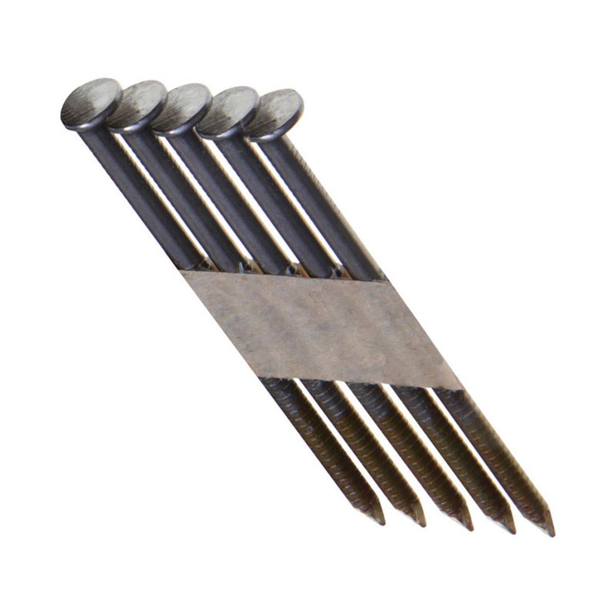 Collated Framing Nail, Steel, Bright Finish, 30 Degrees