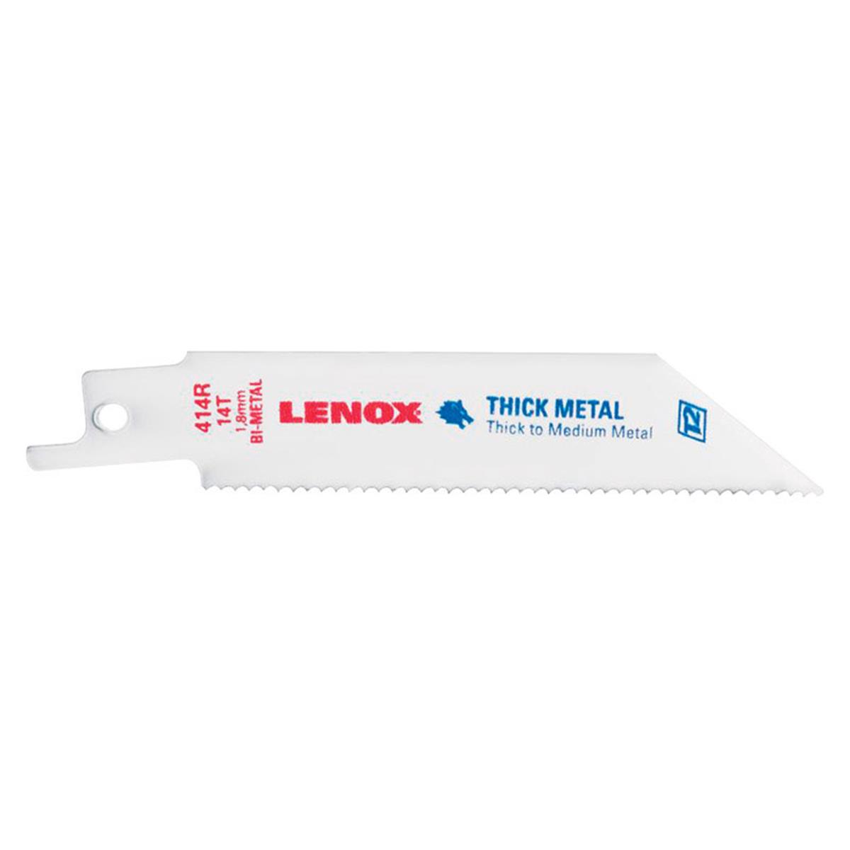 22760OSB414R 4 in. Reciprocating Saw Blade 14TPI- pack of 50 -  Lenox