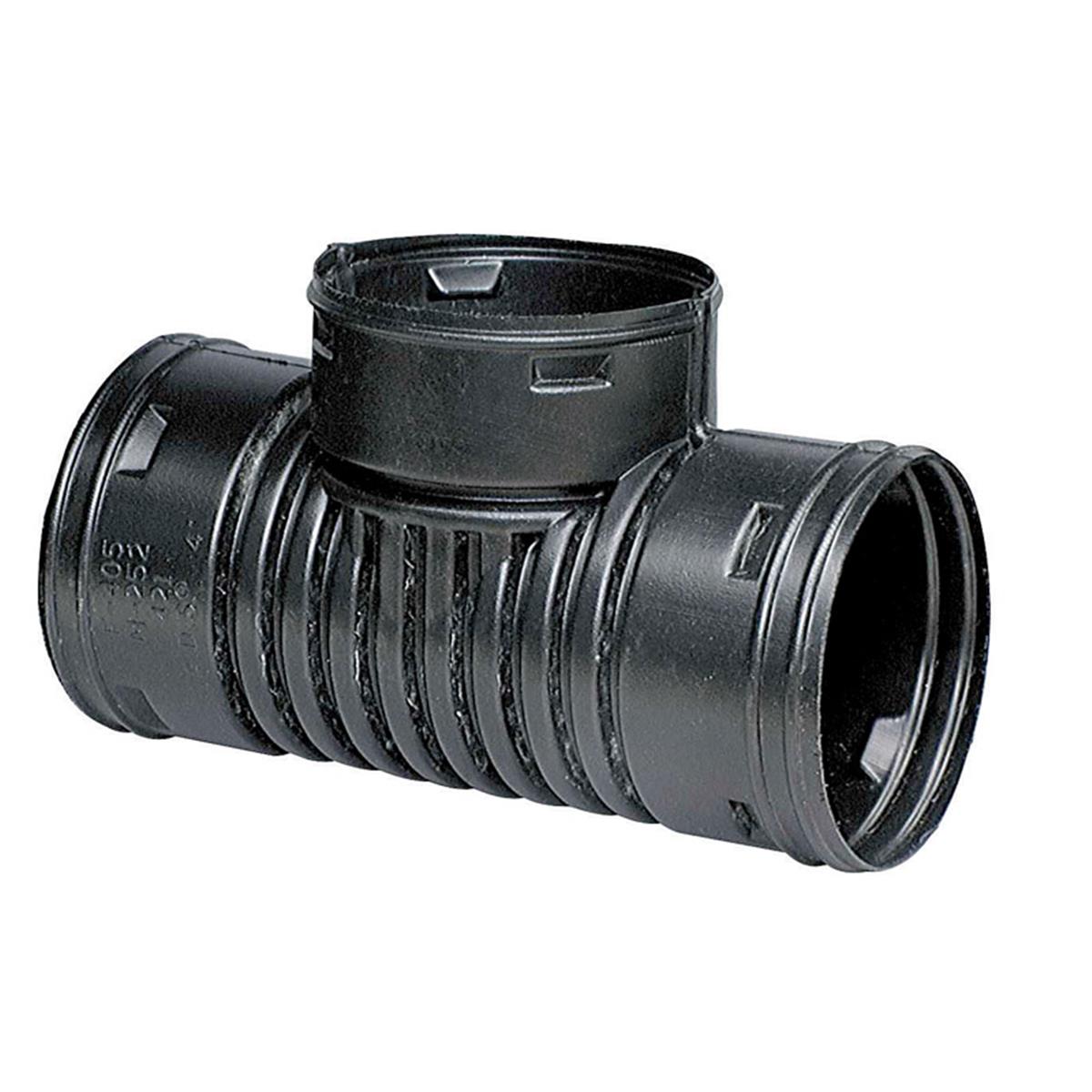 Picture of Advanced Drainage Systems 0626AA 6 in. Corrugate Snap Tee