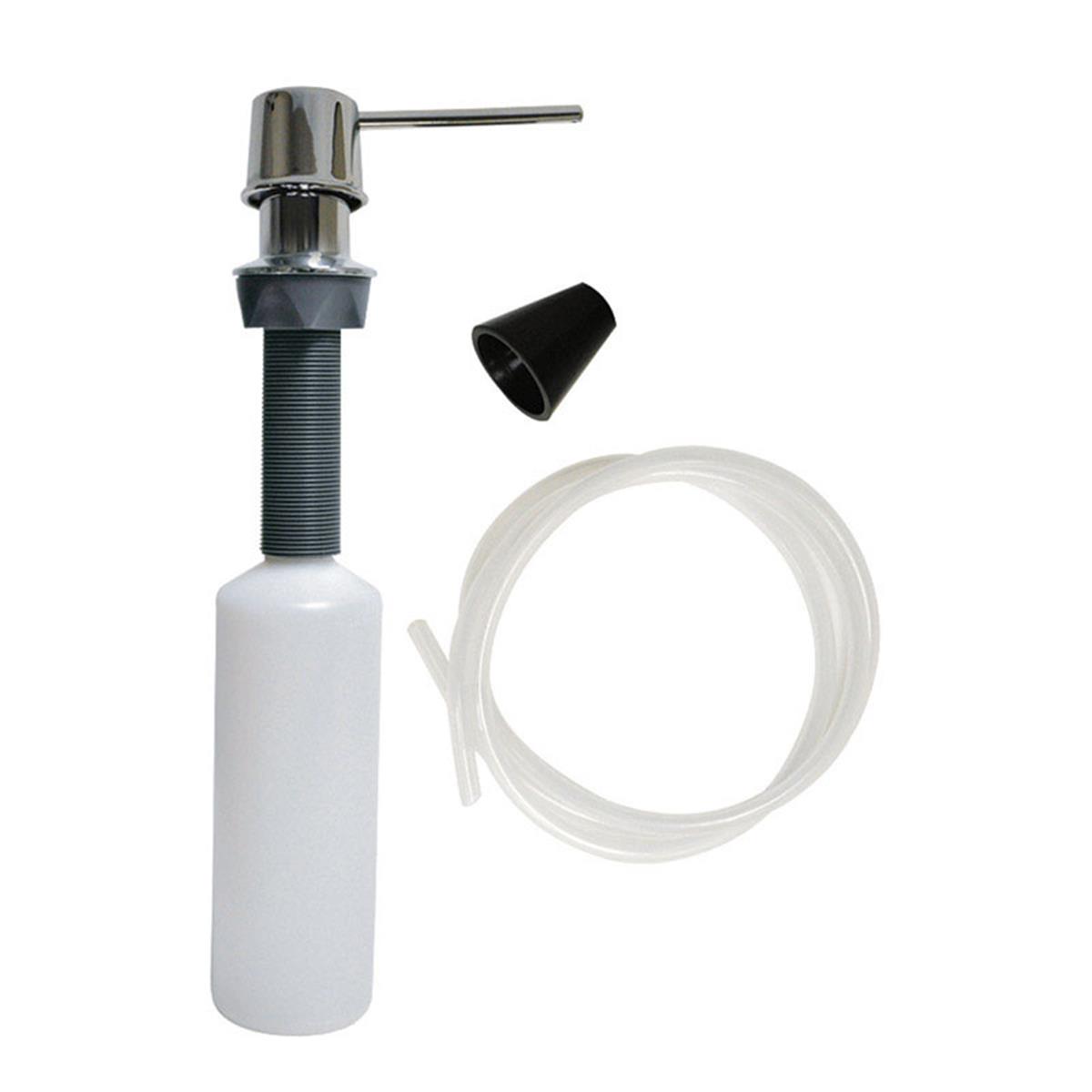 9D00010037 Soap Dispenser with Straight Nozzle  Chrome
