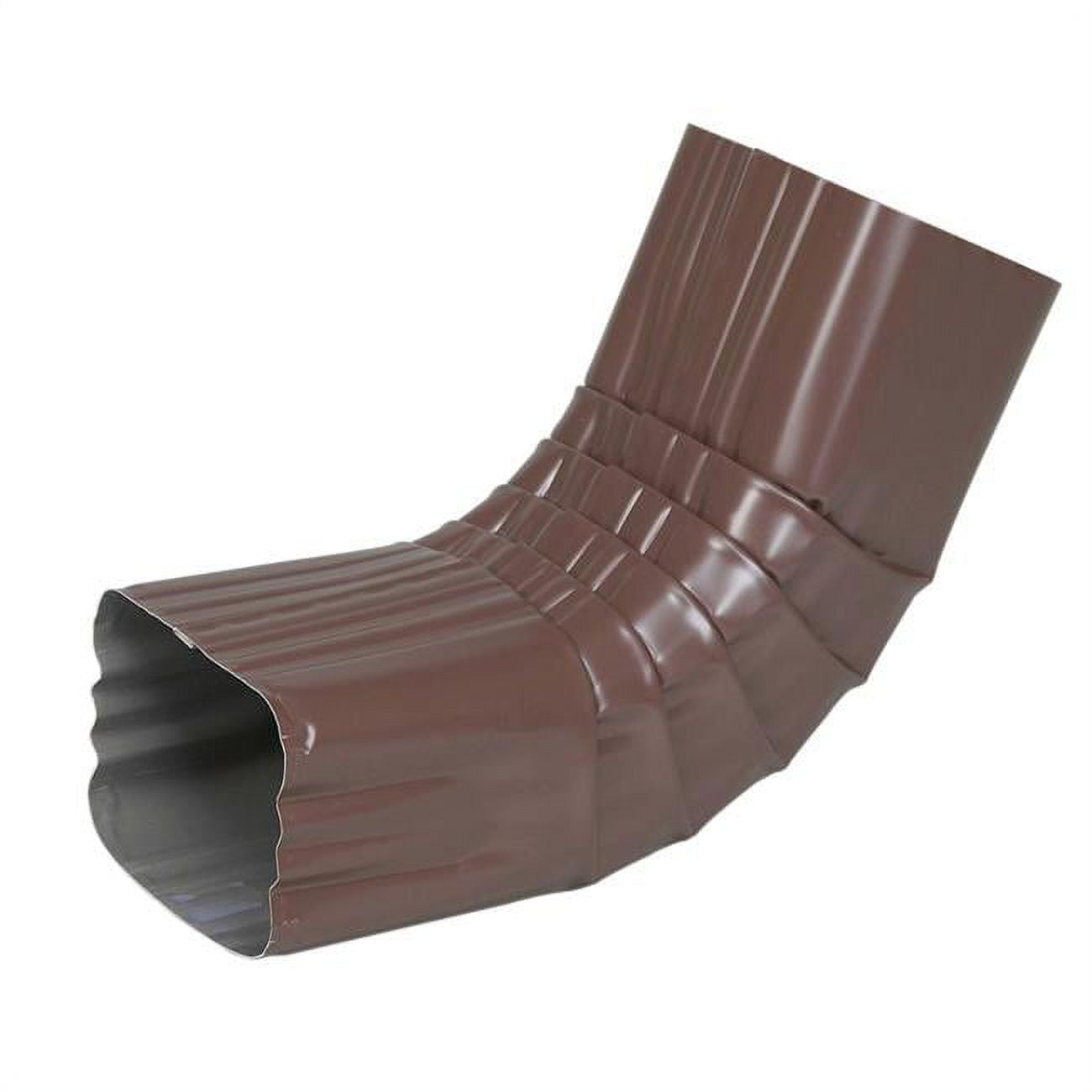 4526419 3 x 4 in. A Elbow Downspout - Aluminum