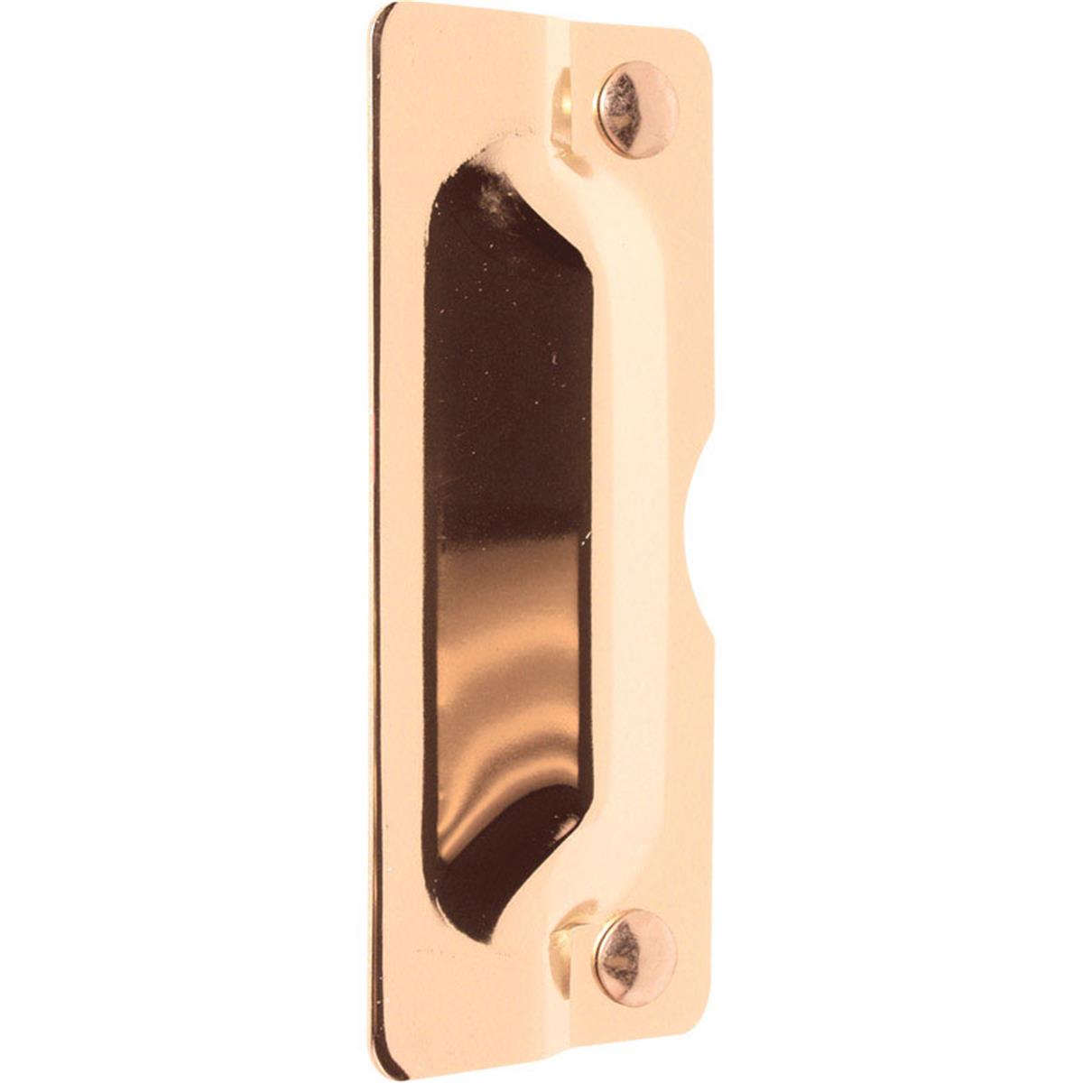 U 9502 3 in. 7 in. Latch Guard - Brass