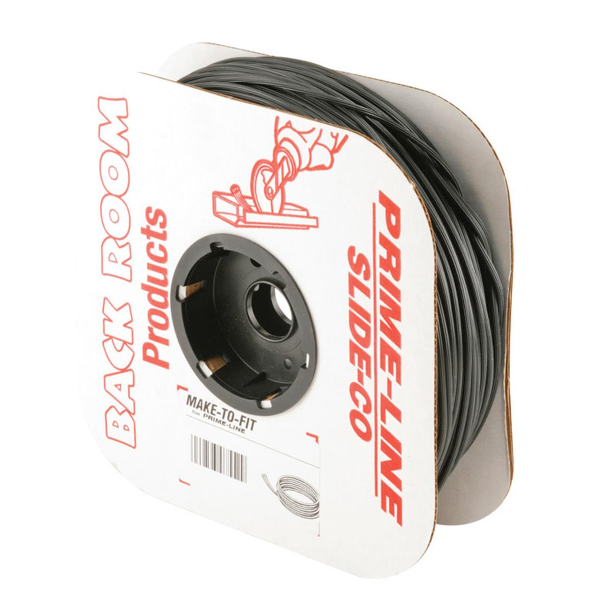 Prime-Line Products-Slide  0.25 in. x 250 ft. Screen Retainer Spline - Black