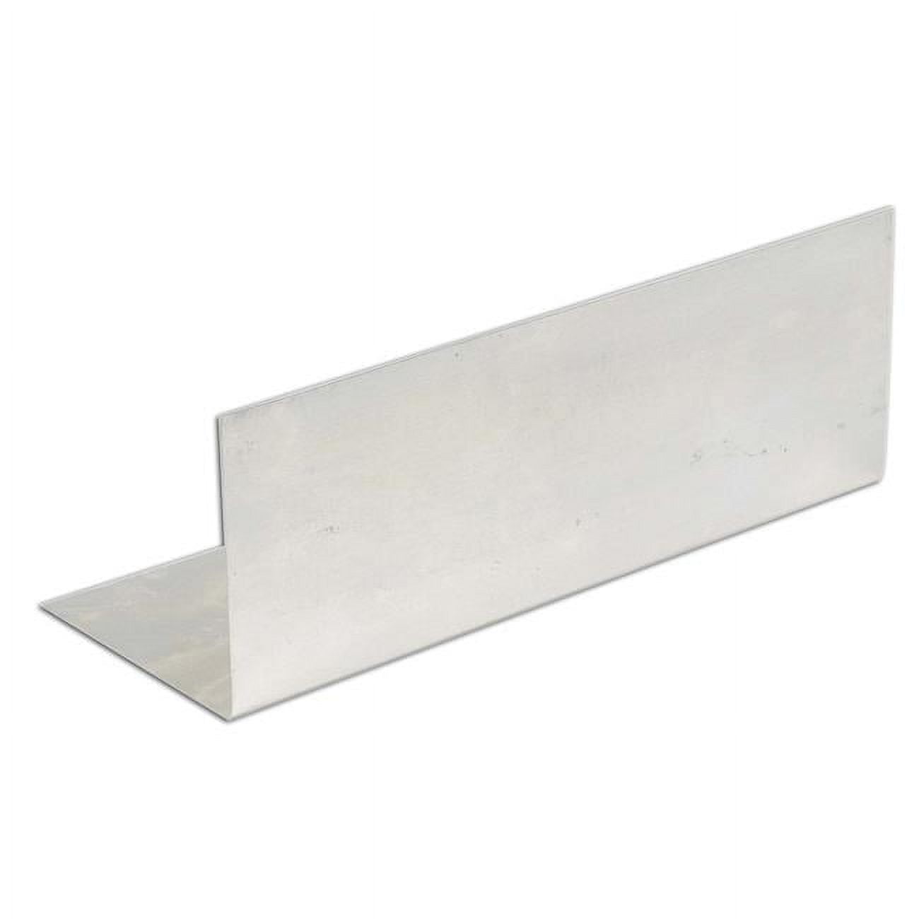 68707 Pre-Bent Step Flashing - Silver - Aluminum