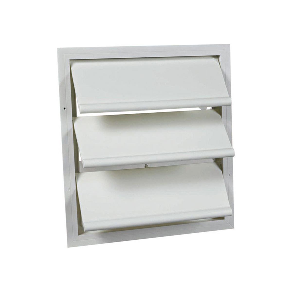 Picture of Air Vent 54703 Auto Gable Shutter  White