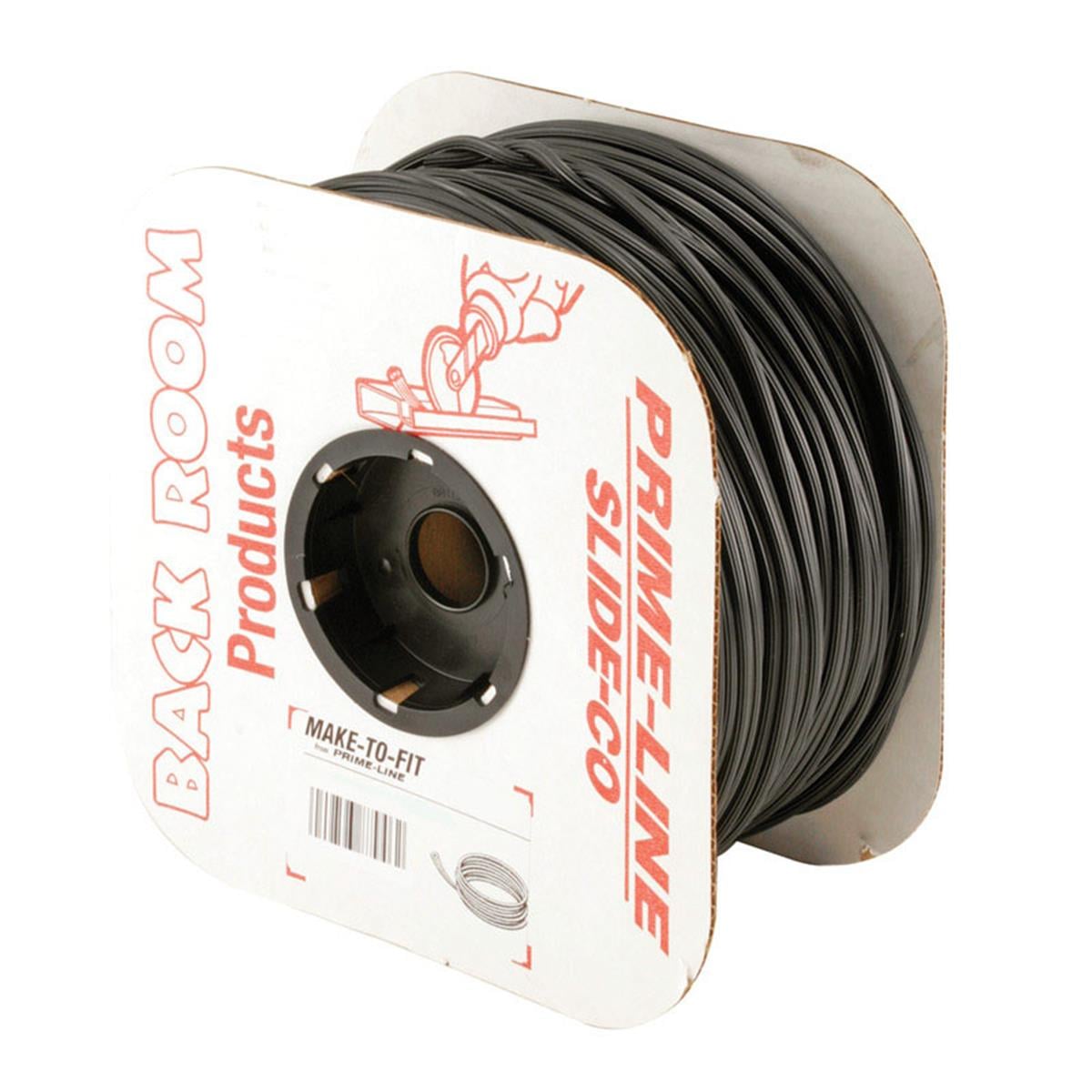 P7564 0.14 in. x 500 ft. Screen Retainer Spline - Black