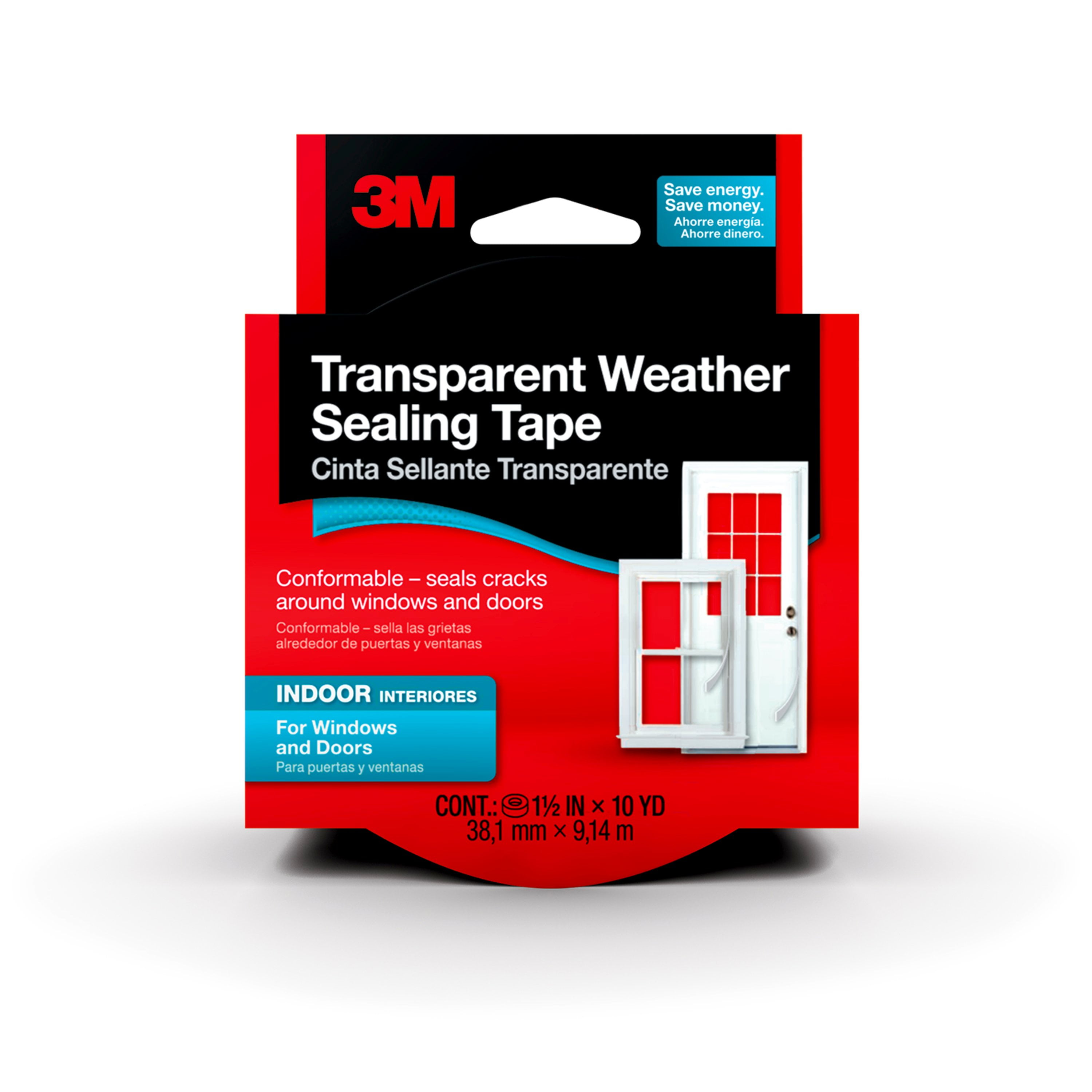Picture of 3M 2110NA 1.5 in. x 30 ft. Interior Transparent Weather Sealing Tape