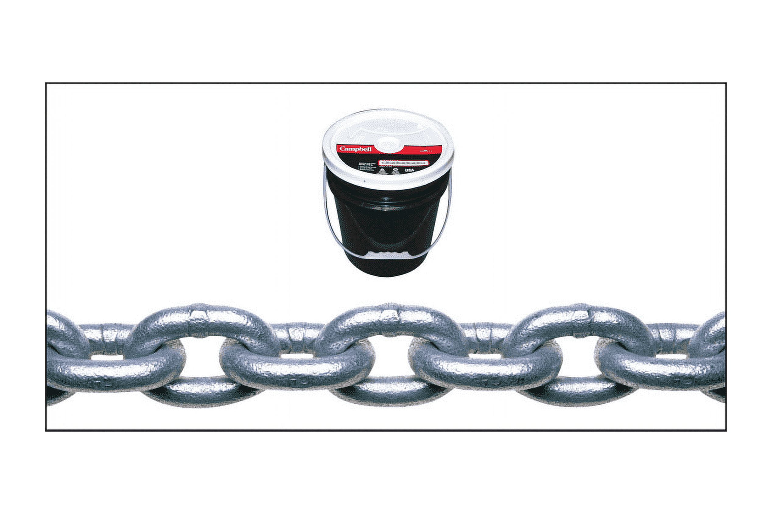 Picture of Apex Tool Group 0140633 0.16 in. x 63 ft. Proof Coil Chain Galvanized  Silver